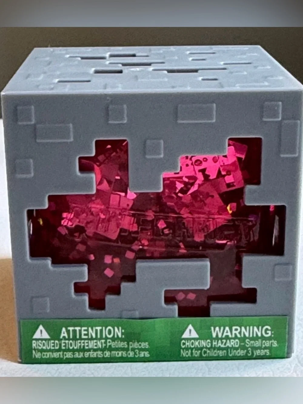 Minecraft Cube Pink squish